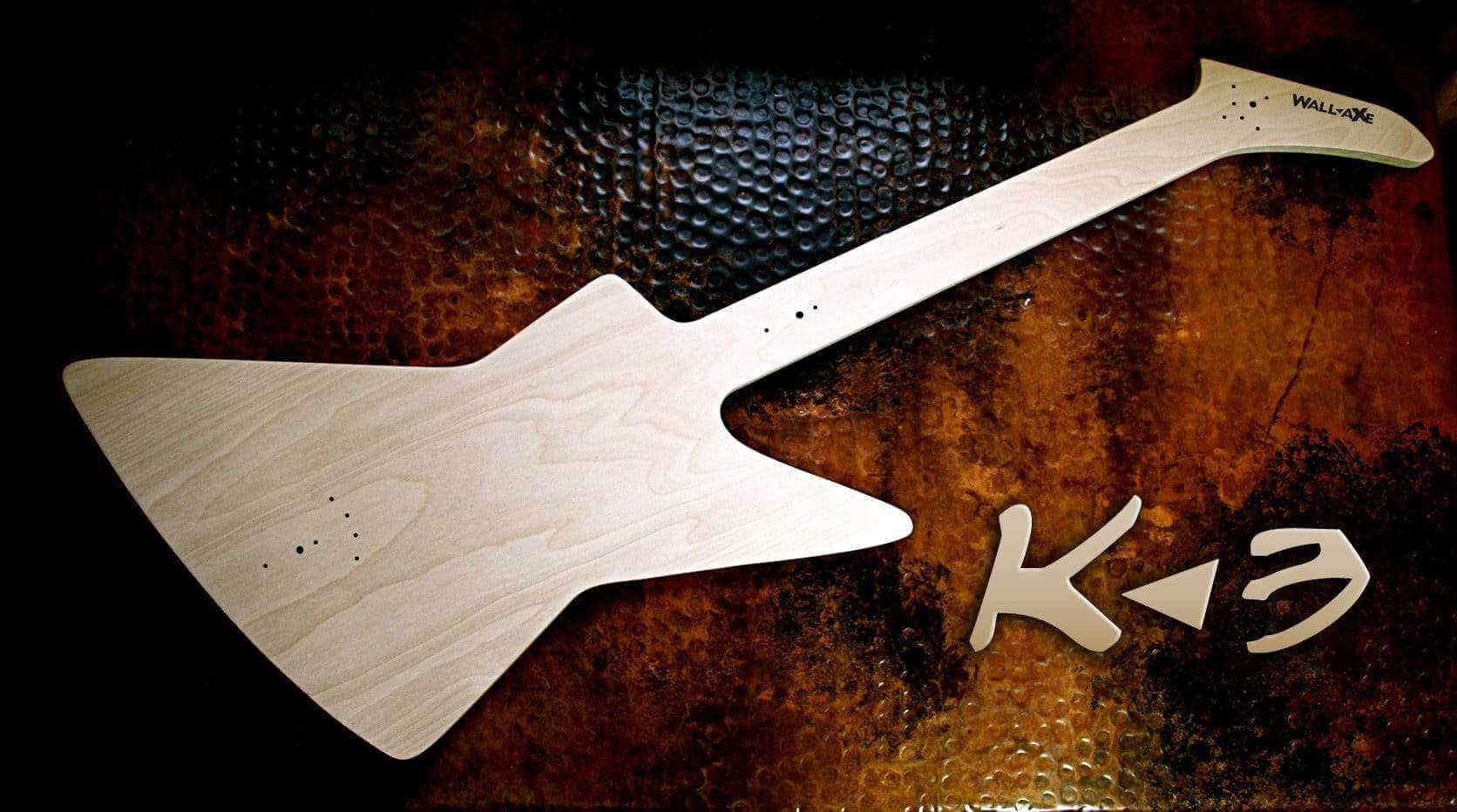 McFly Guitar Hanger (DIY Kit w/ Hardware)-Wall-Axe Guitar Hangers
